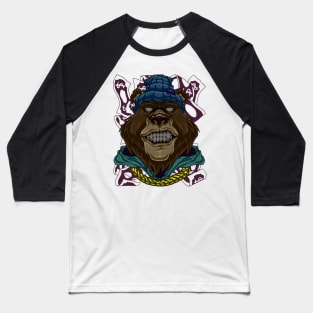 Fashion Bear street art Baseball T-Shirt